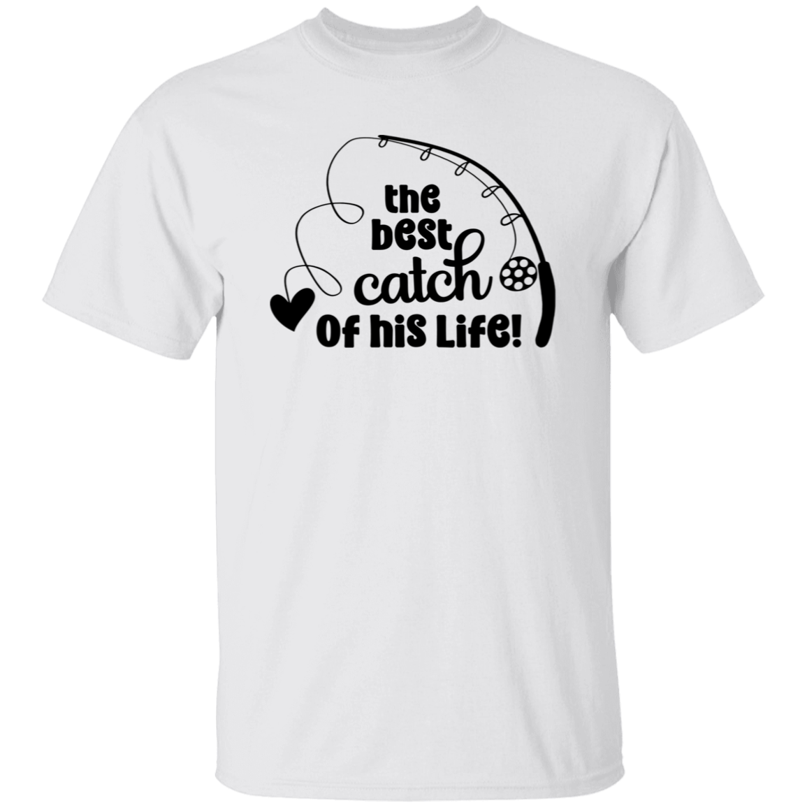 One Lucky Fisherman & Best Catch of His Life T-Shirt - His & Hers Set