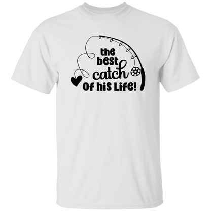 One Lucky Fisherman & Best Catch of His Life T-Shirt - His & Hers Set