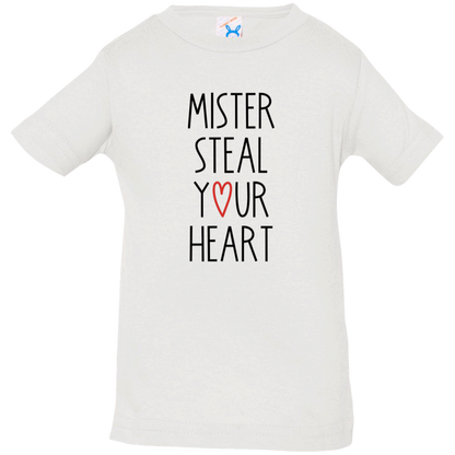 Mister or Lil Miss Steal Your Heart Valentine's Day Collection - Youth, Toddler, & Infant T-Shirts