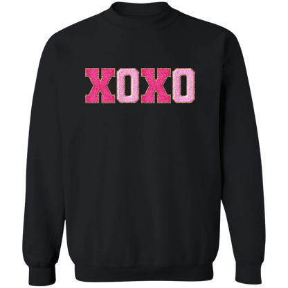 XOXO Faux Chenille Glitter Patches Valentine's Day Collection - Youth & Adult T-Shirts & Sweatshirts