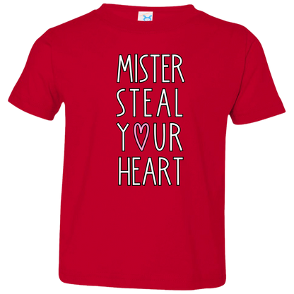 Mister or Lil Miss Steal Your Heart Valentine's Day Collection - Youth, Toddler, & Infant T-Shirts