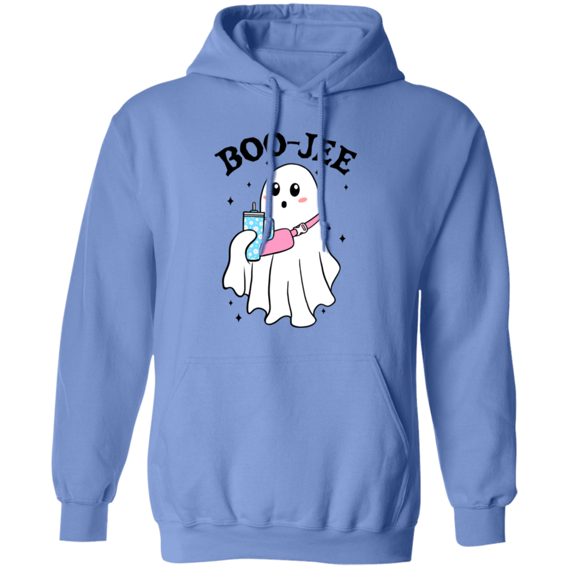 Boo-Jee Ghost Halloween Pullover Hoodie