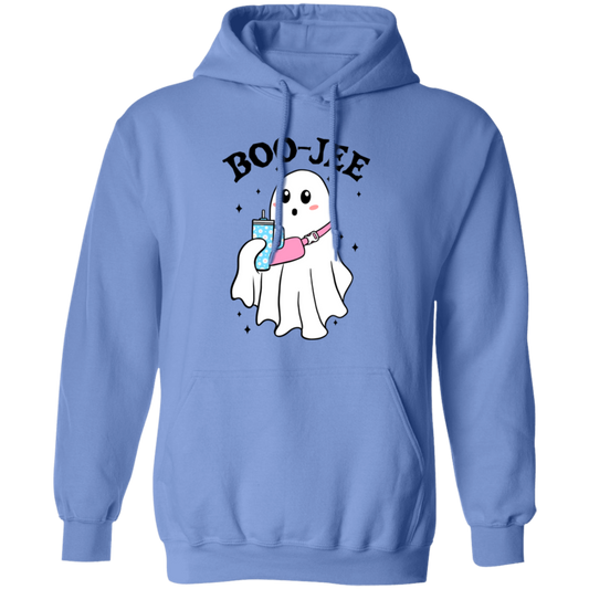 Boo-Jee Ghost Halloween Pullover Hoodie