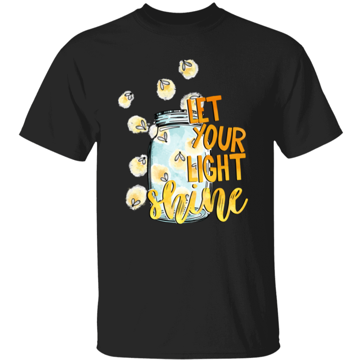 Let Your Light Shine Inspirational Collection - Graphic T-Shirt, Long-Sleeve Tees, Sweatshirts, Mugs, & Throw Pillows