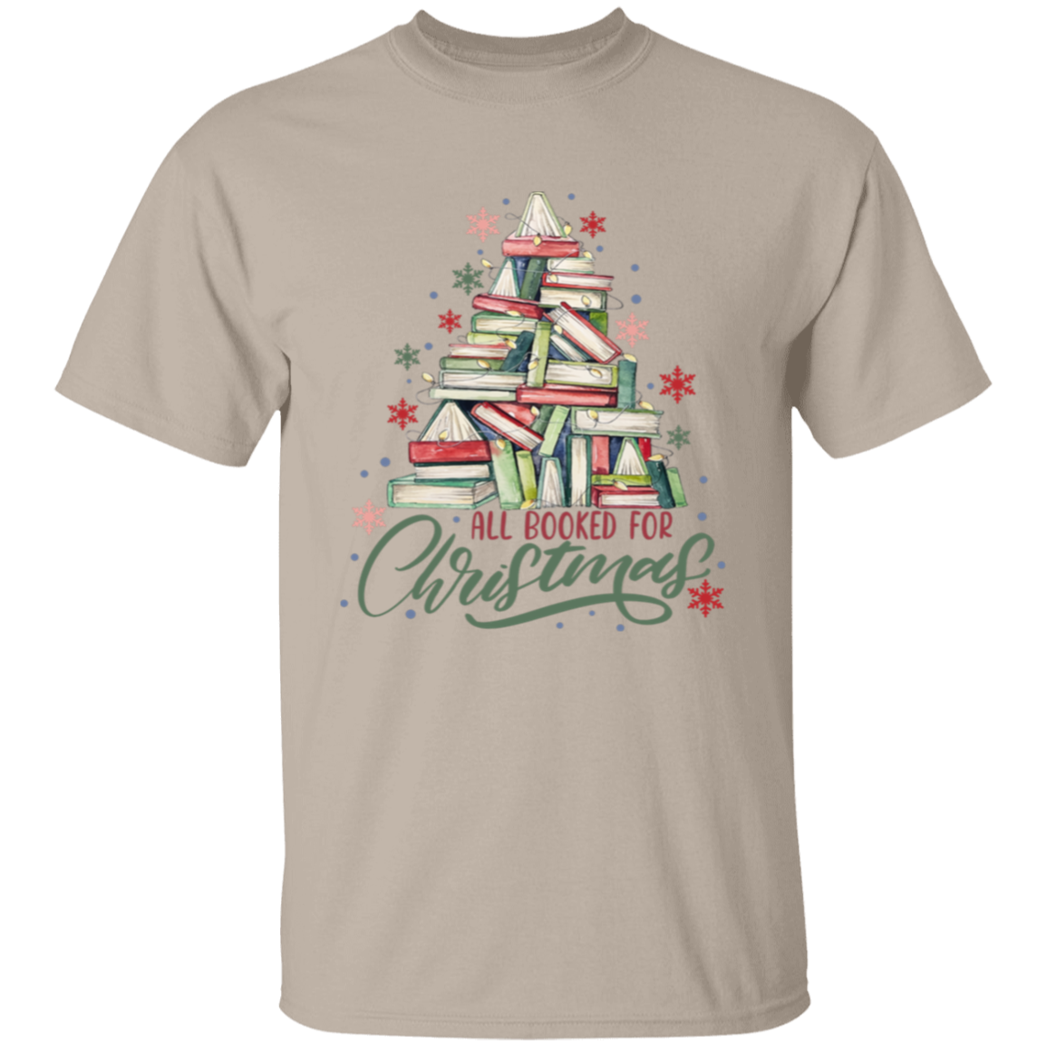 All Booked For Christmas T-Shirt