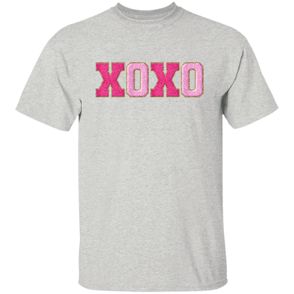 XOXO Faux Chenille Glitter Patches Valentine's Day Collection - Youth & Adult T-Shirts & Sweatshirts