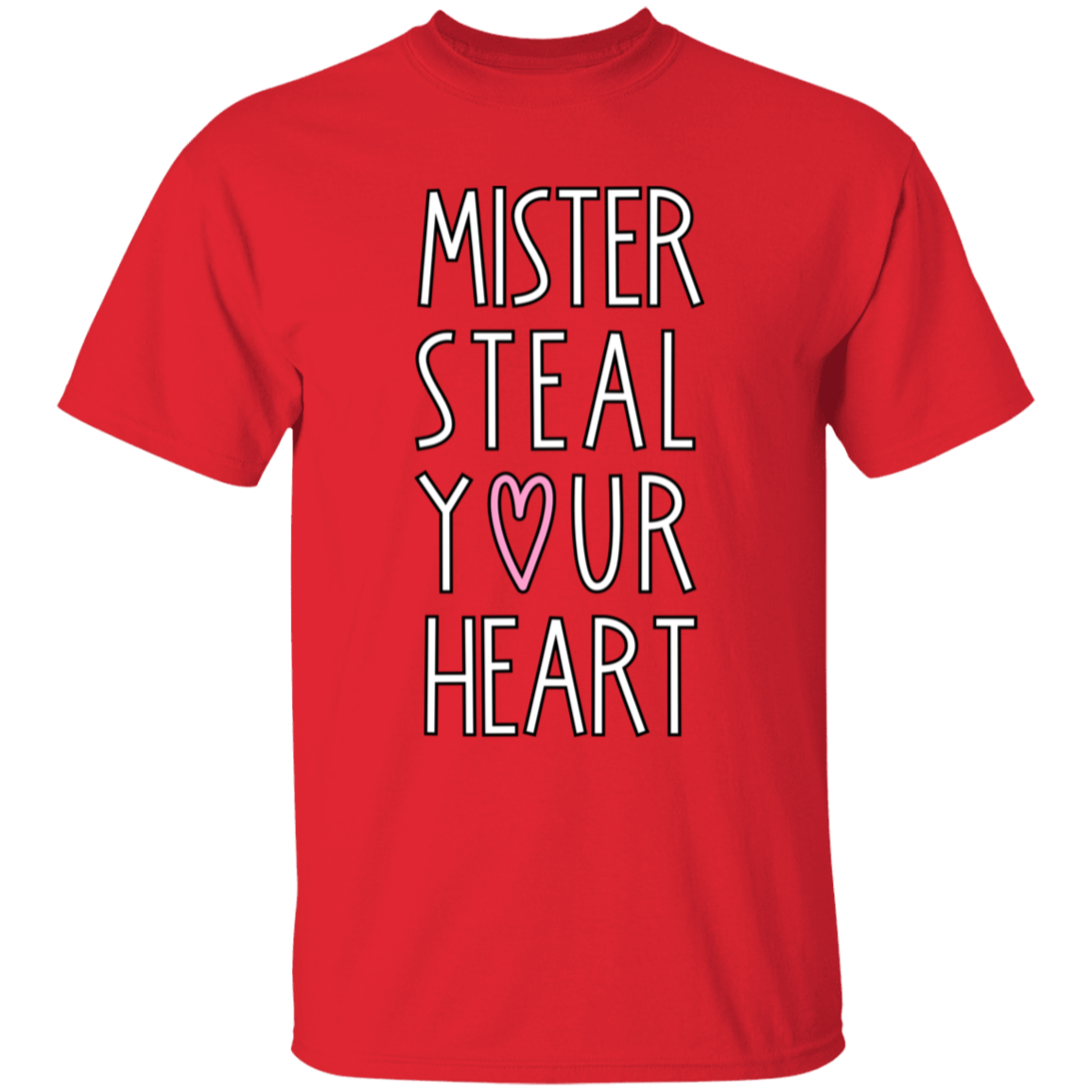 Mister or Lil Miss Steal Your Heart Valentine's Day Collection - Youth, Toddler, & Infant T-Shirts