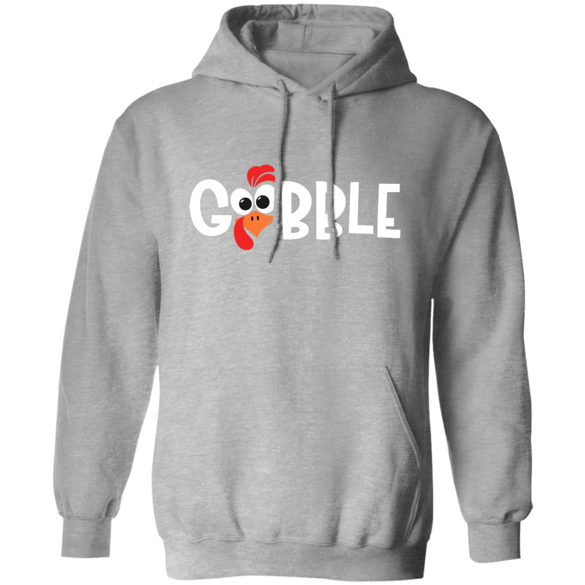 Thanksgiving Turkey GOBBLE Funny Pullover Hoodie