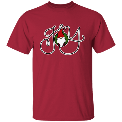 Christmas Joy Gnome Holiday T-Shirt