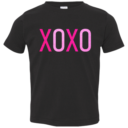 XOXO Glitter Valentine's Day Mommy & Me Collection - Adult, Youth, Toddler, & Infant T-Shirts & Sweatshirts