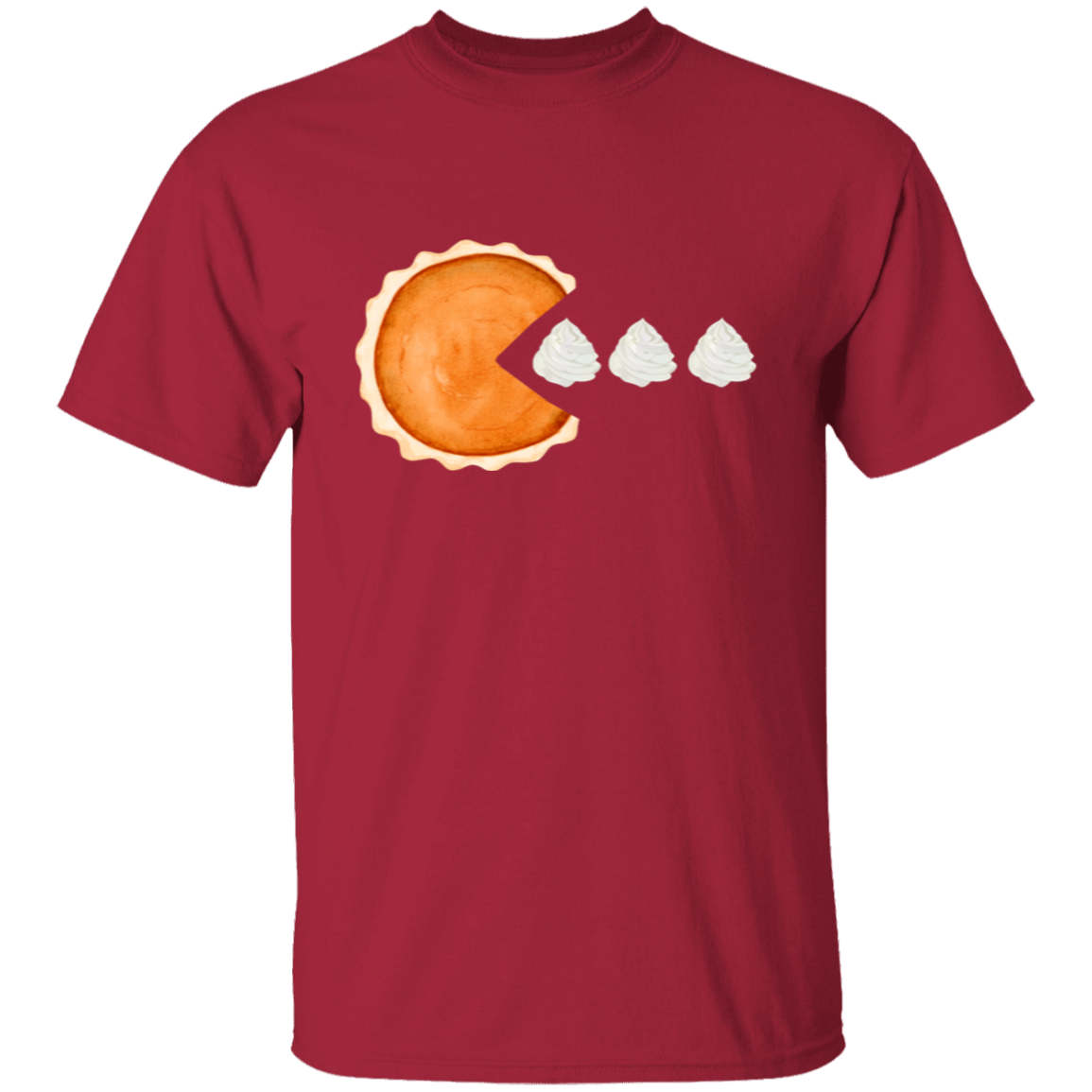 Pumpkin Pie Pacman Thanksgiving T-Shirt