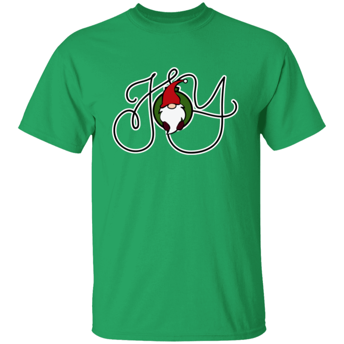 Christmas Joy Gnome Holiday T-Shirt