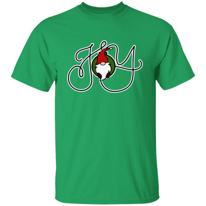 Christmas Joy Gnome Holiday T-Shirt