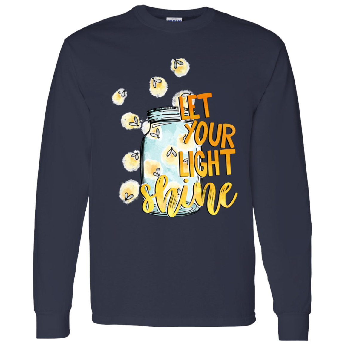 Let Your Light Shine Inspirational Collection - Graphic T-Shirt, Long-Sleeve Tees, Sweatshirts, Mugs, & Throw Pillows