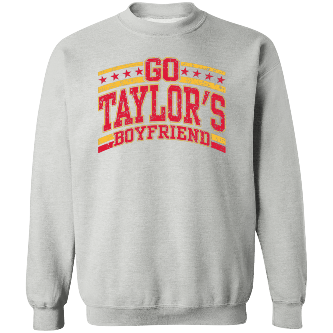 Go Taylor's Boyfriend Football T-Shirt & Crewneck Sweatshirt