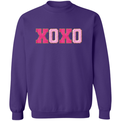 XOXO Faux Chenille Glitter Patches Valentine's Day Collection - Youth & Adult T-Shirts & Sweatshirts