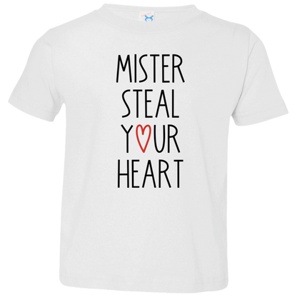 Mister or Lil Miss Steal Your Heart Valentine's Day Collection - Youth, Toddler, & Infant T-Shirts