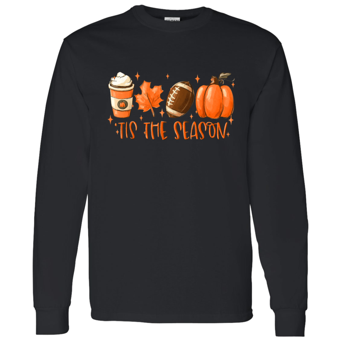 Tis The Season Fall-Themed LS T-Shirt