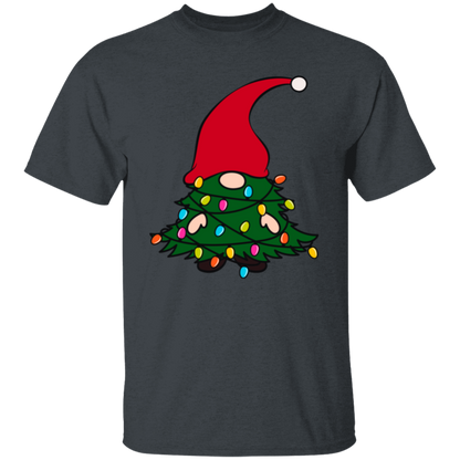 Christmas Tree Gnome Funny Holiday T-Shirt