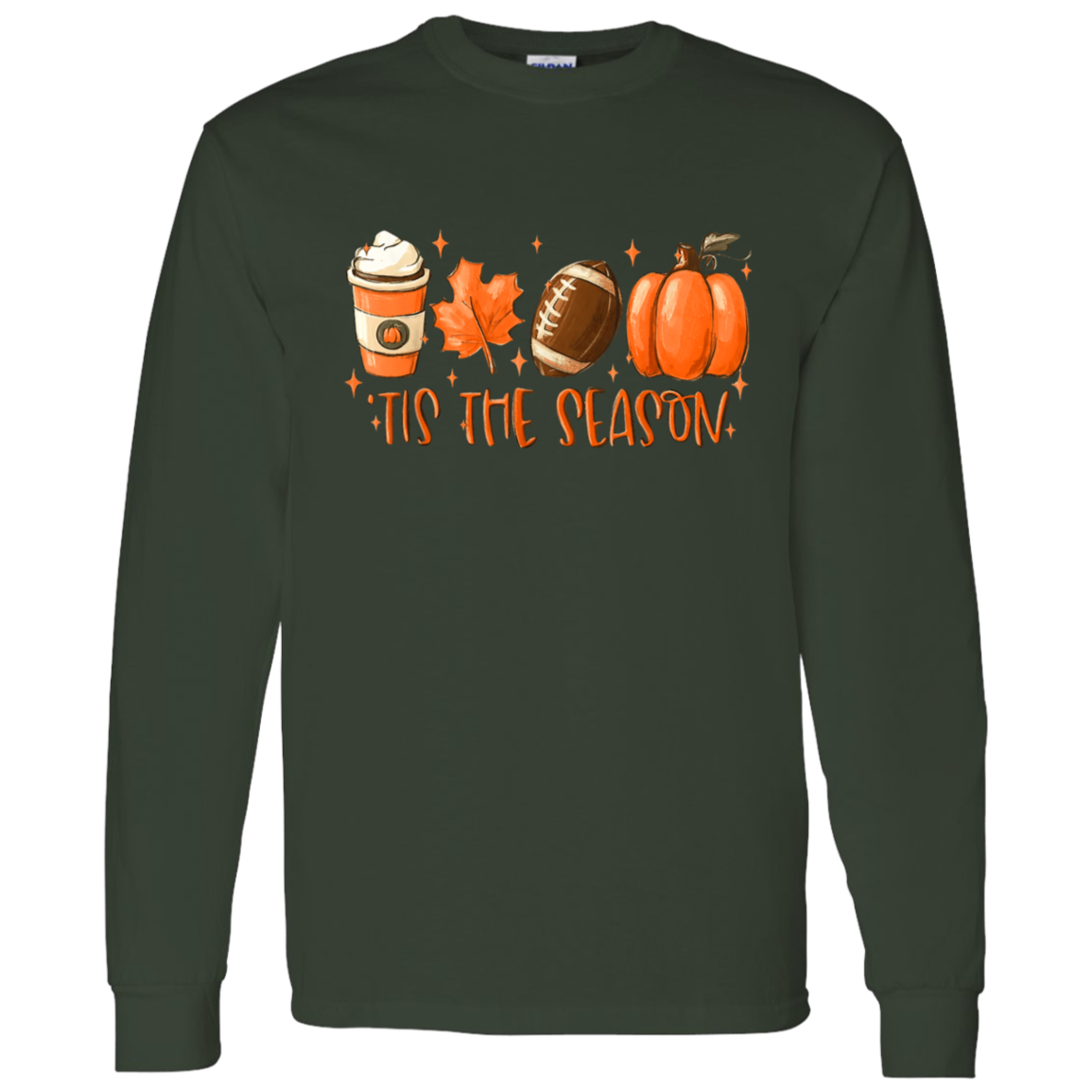 Tis The Season Fall-Themed LS T-Shirt