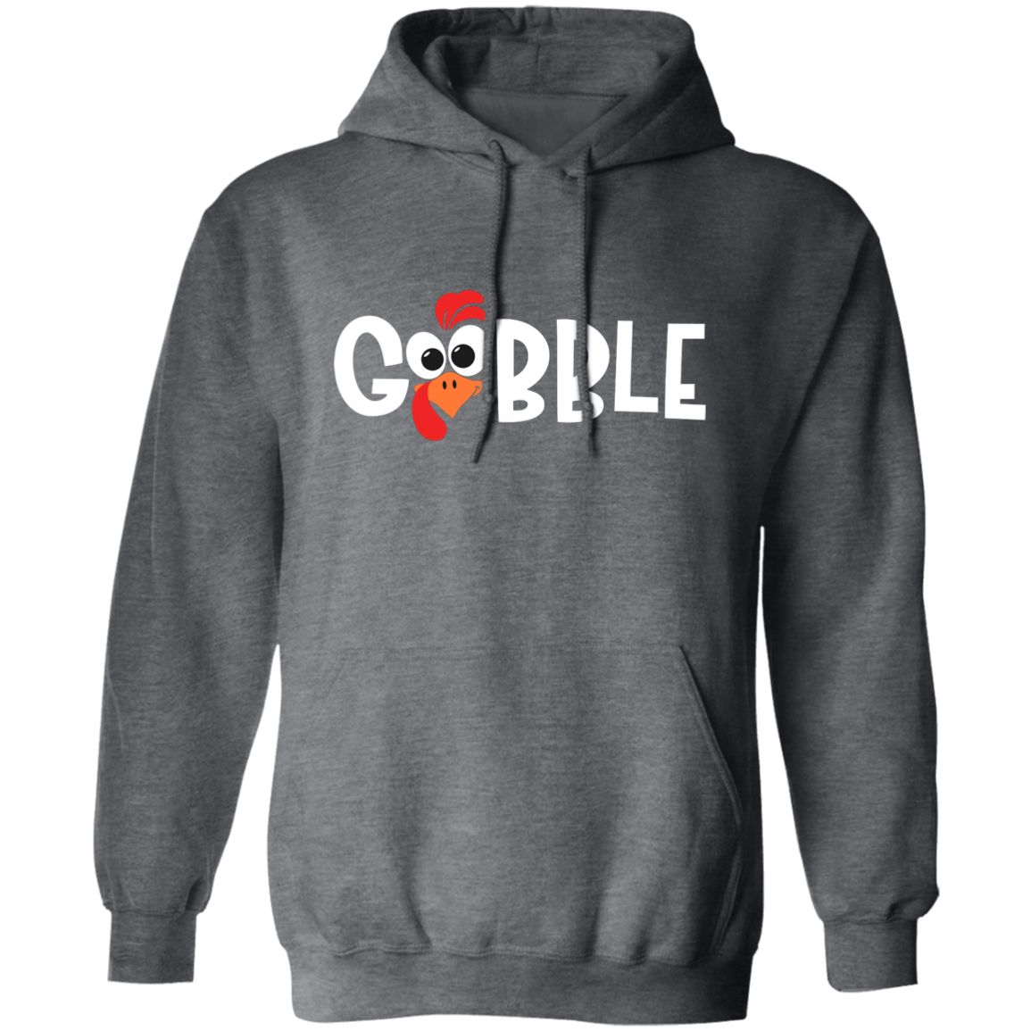 Thanksgiving Turkey GOBBLE Funny Pullover Hoodie