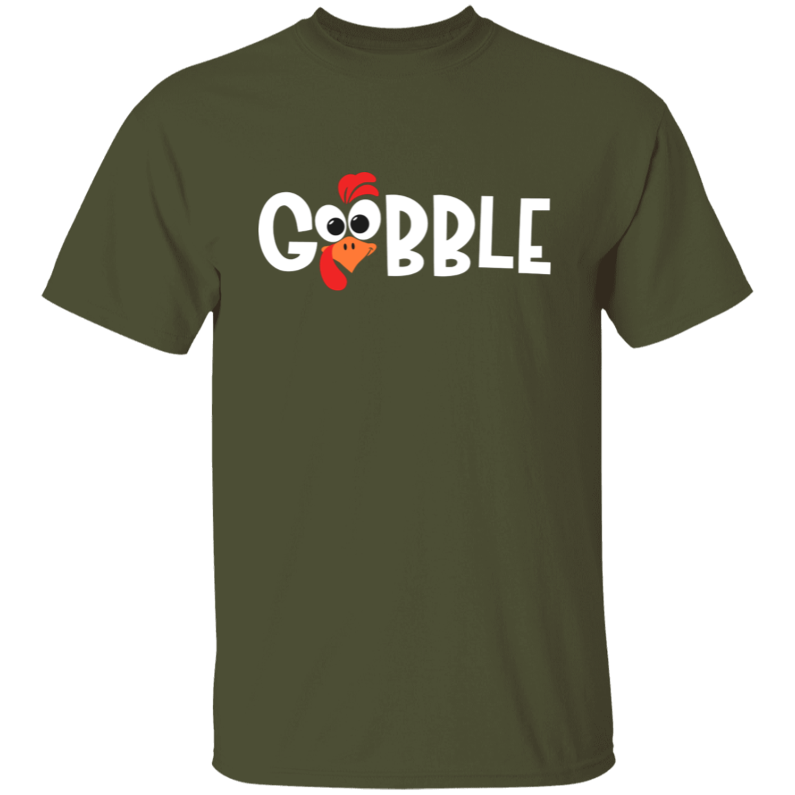 Thanksgiving Turkey GOBBLE Funny T-Shirt