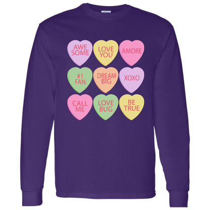 Candy Hearts Mommy & Me Valentine's Day T-Shirts - Toddler, Youth, & Adult