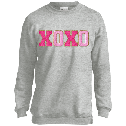 XOXO Faux Chenille Glitter Patches Valentine's Day Collection - Youth & Adult T-Shirts & Sweatshirts