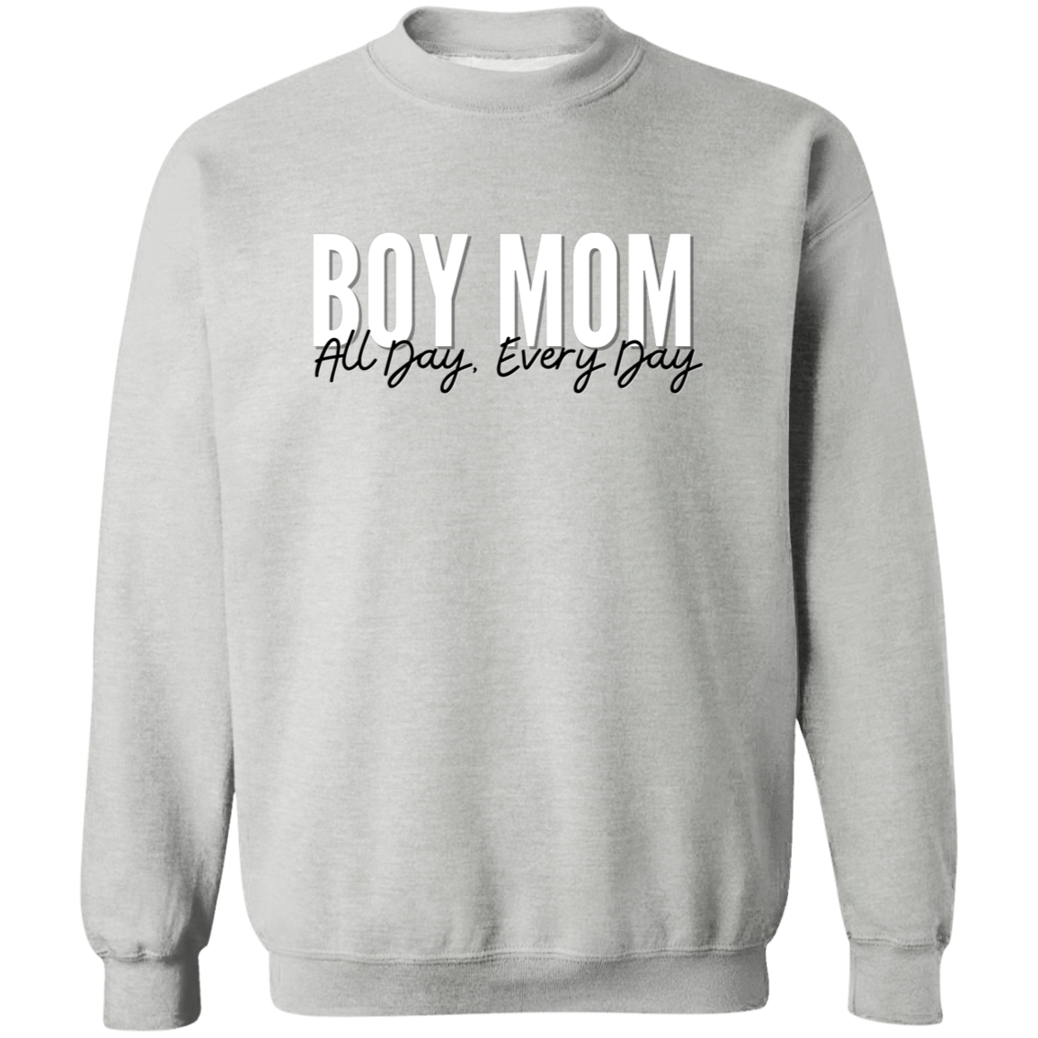 Boy Mom All Day, Every Day T-Shirts, Long-Sleeve Tees, & Sweatshirts