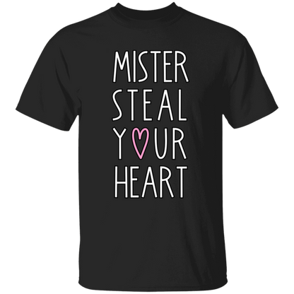 Mister or Lil Miss Steal Your Heart Valentine's Day Collection - Youth, Toddler, & Infant T-Shirts