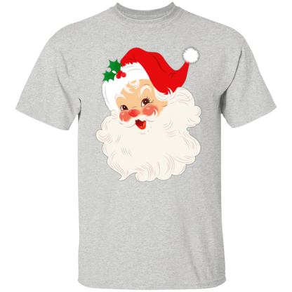 Retro Santa Claus Vintage Style Christmas T-Shirt