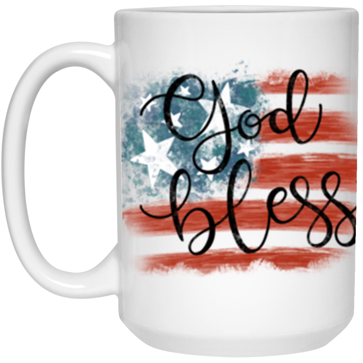 God Bless the USA Patriotic Collection - Graphic T-Shirts, Sweatshirts, and Mugs