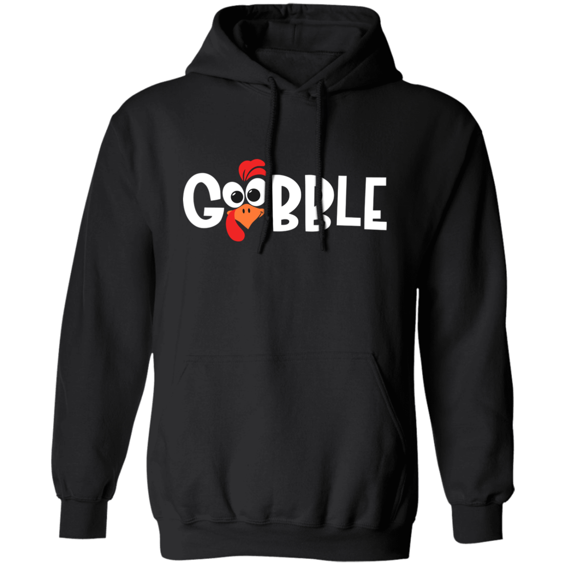 Thanksgiving Turkey GOBBLE Funny Pullover Hoodie