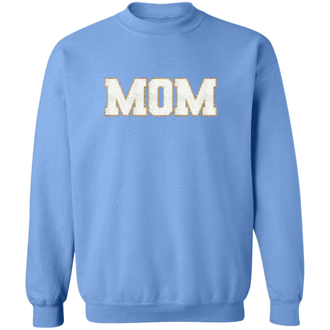 Nana, Mommy, & Me Shirts - White Faux Chenille Glitter Patches Matching Family Sweatshirts