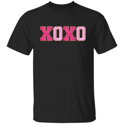 XOXO Faux Chenille Glitter Patches Valentine's Day Collection - Youth & Adult T-Shirts & Sweatshirts