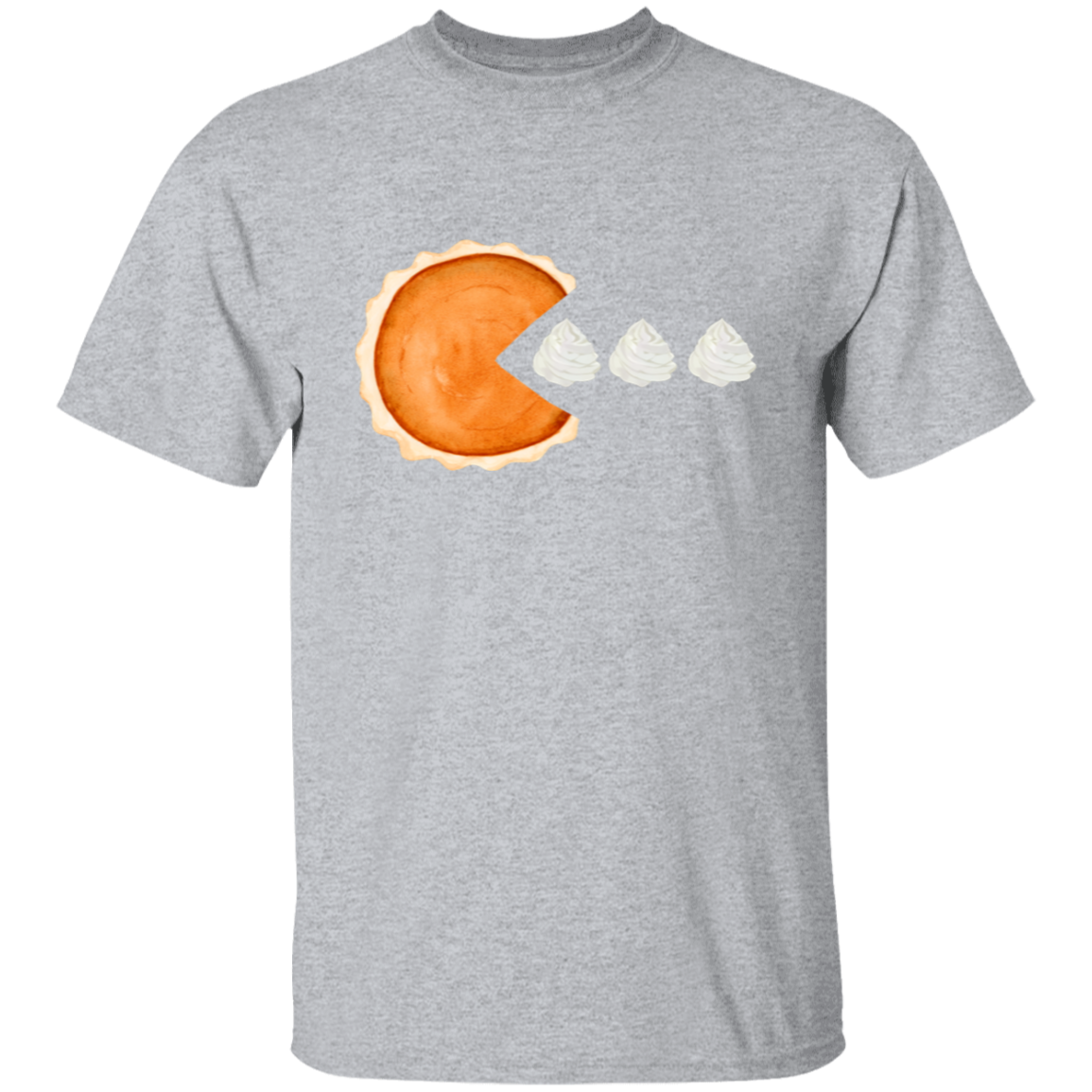 Pumpkin Pie Pacman Thanksgiving T-Shirt