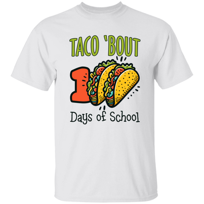 Taco 'Bout 100 Days of School Teacher & Student T-Shirt & Long-Sleeve T-Shirt