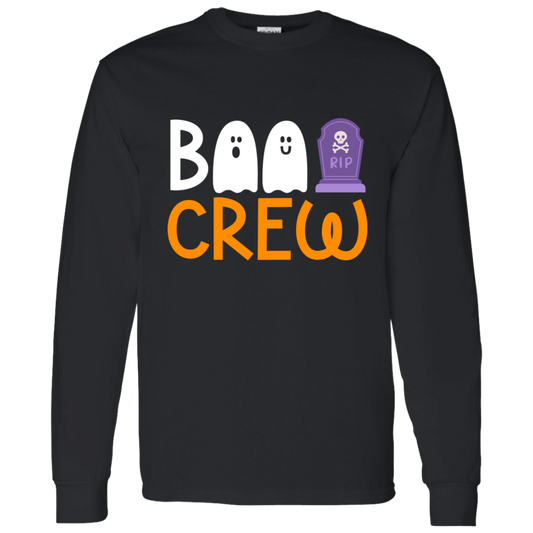 Boo Crew Halloween Long-Sleeve T-Shirt