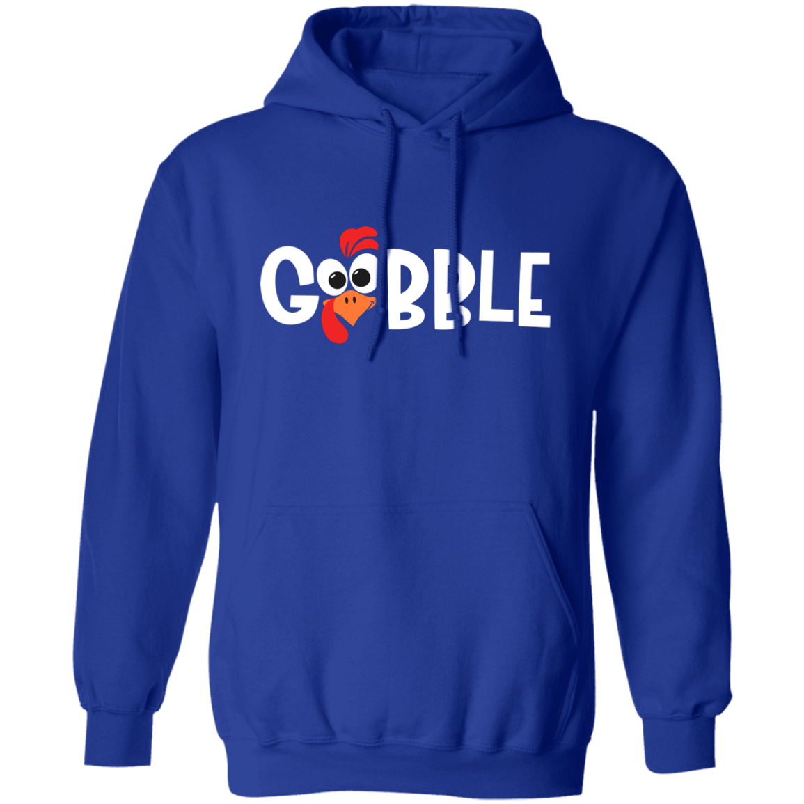 Thanksgiving Turkey GOBBLE Funny Pullover Hoodie