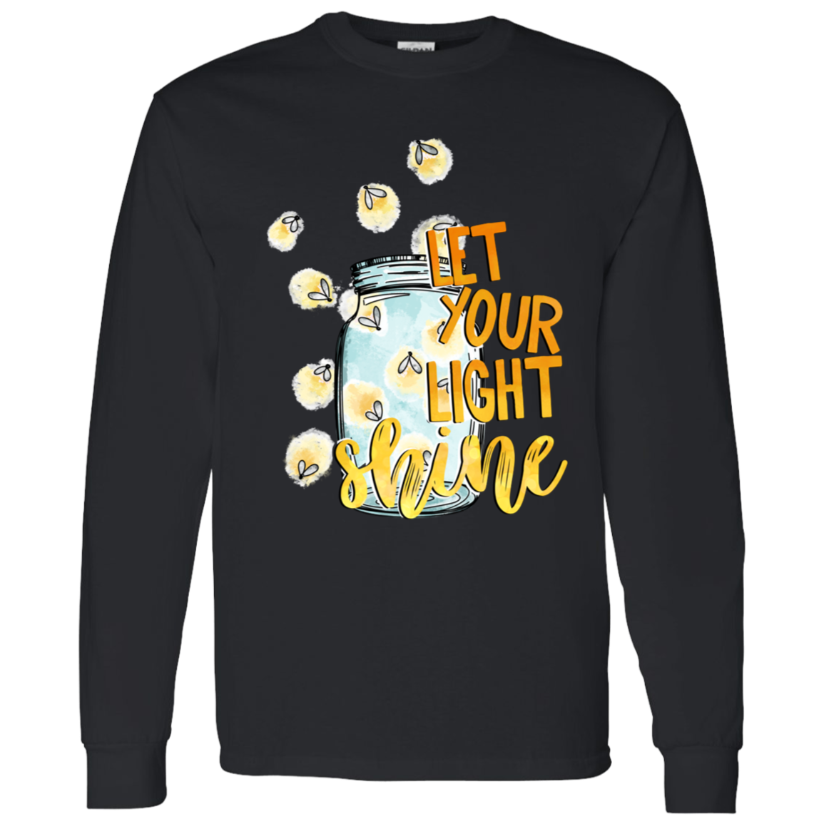 Let Your Light Shine Inspirational Collection - Graphic T-Shirt, Long-Sleeve Tees, Sweatshirts, Mugs, & Throw Pillows