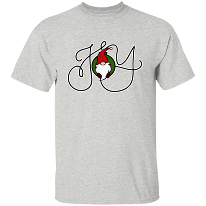 Christmas Joy Gnome Holiday T-Shirt