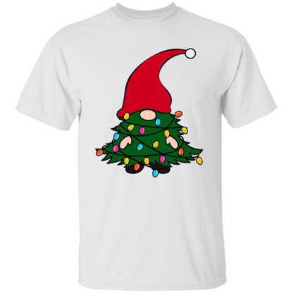 Christmas Tree Gnome Funny Holiday T-Shirt