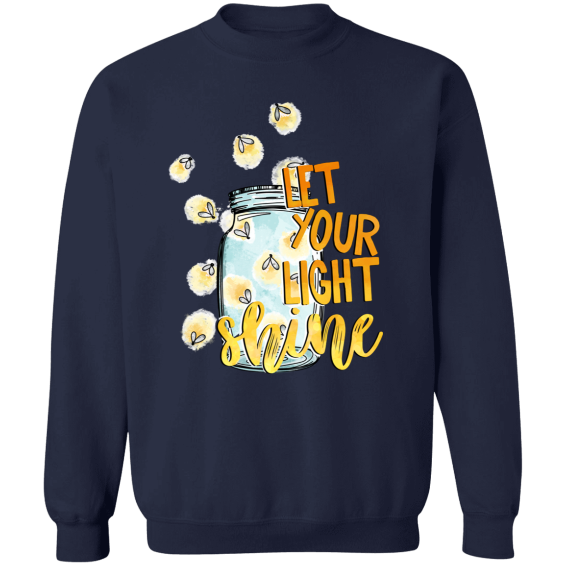 Let Your Light Shine Inspirational Collection - Graphic T-Shirt, Long-Sleeve Tees, Sweatshirts, Mugs, & Throw Pillows