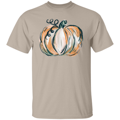 Painted Pumpkin Fall Thanksgiving T-Shirt