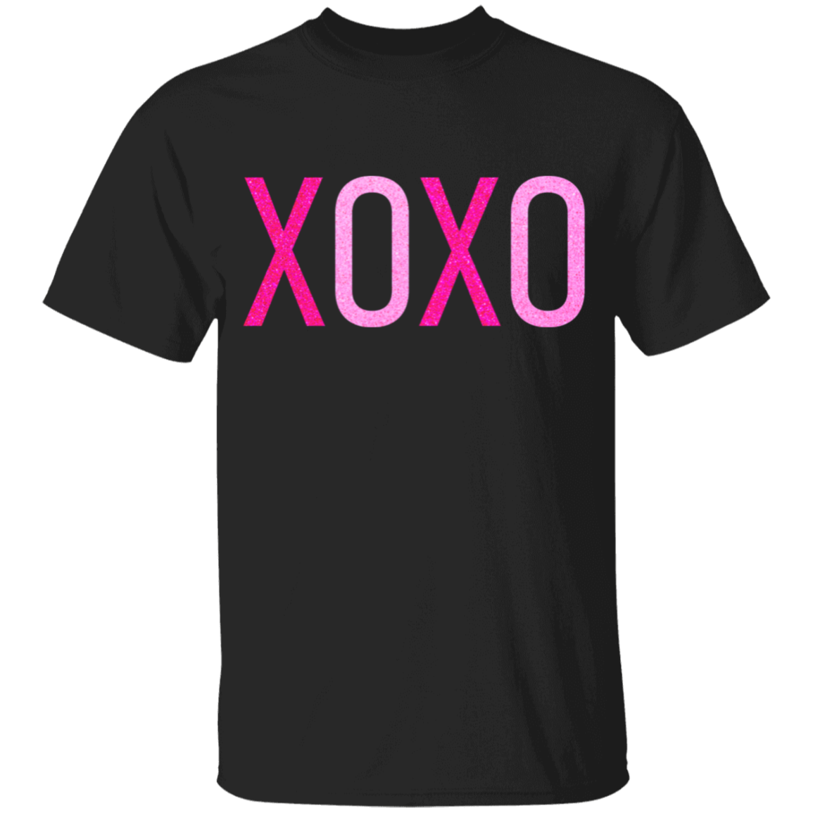 XOXO Glitter Valentine's Day Mommy & Me Collection - Adult, Youth, Toddler, & Infant T-Shirts & Sweatshirts