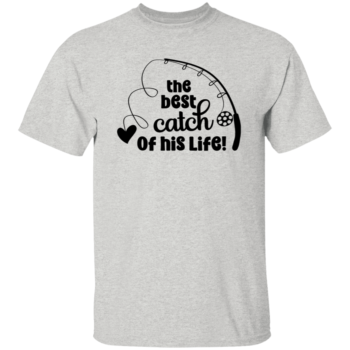 One Lucky Fisherman & Best Catch of His Life T-Shirt - His & Hers Set