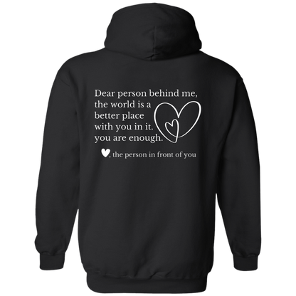 Dear Person Behind Me, You Are Enough Mental Health Awareness Sweatshirts & Hoodies