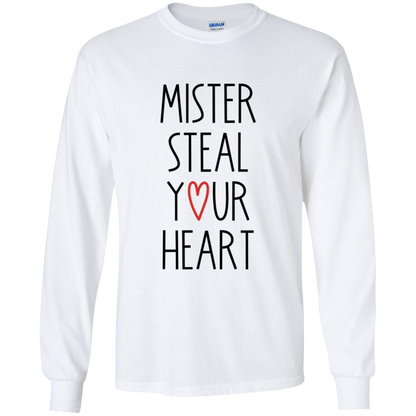 Mister or Lil Miss Steal Your Heart Valentine's Day Collection - Youth, Toddler, & Infant T-Shirts