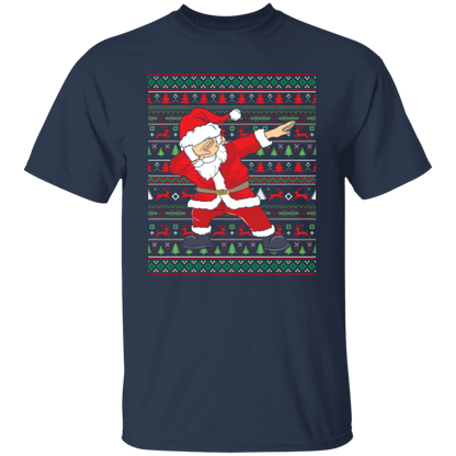 Dabbing Santa Ugly Christmas Sweater T-Shirt