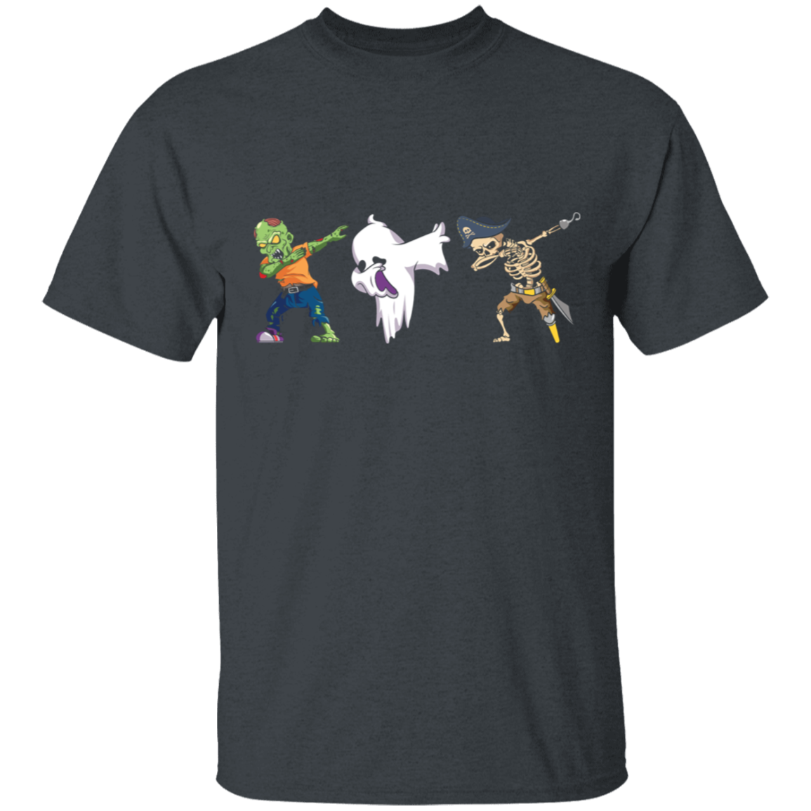 Halloween Dabbing  Zombie, Ghost, & Skeleton Youth T-Shirt